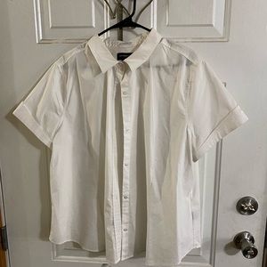 Short Sleeve Button Dress Shirt